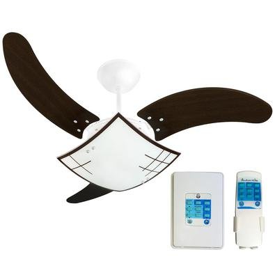 Mais eficiente possui classificação energética: A. Sua potência poderá ser verificada já na velocidade mínima. Muito silencioso. Este ventilador pos