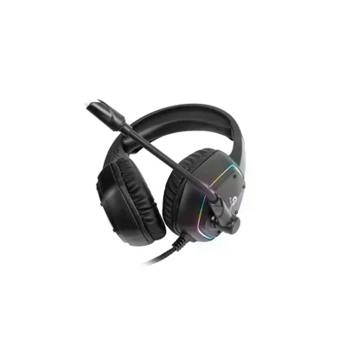 Headset Gamer Fortrek Blackfire Rainbow Preto