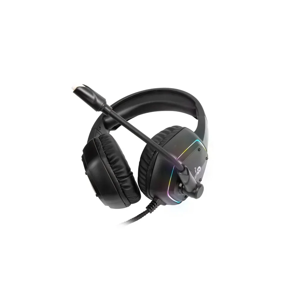 Imagem 1 de 5 do produto Headset Gamer Fortrek, Blackfire Rainbow, Preto - Multiplataforma