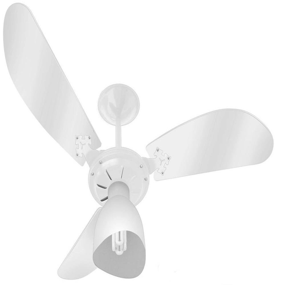 Ventilador de Teto Venti-Delta Economiq, New Cristal Light, 3 Pás, 3 Velocidades - 220V
