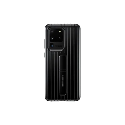 Capa Protetora Galaxy S20 Ultra, Protective Standing com Suporte, Preto
