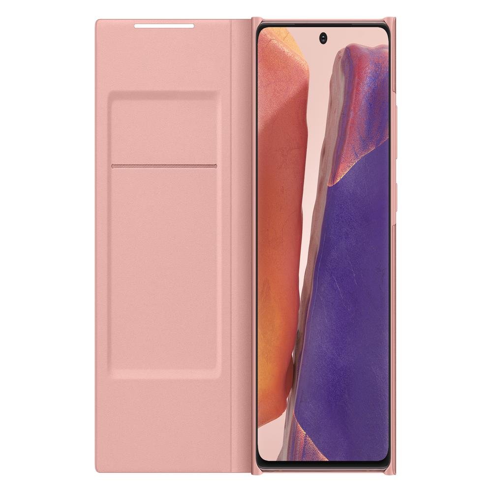 Capa protetora Galaxy Note20 LED View Bronze SAMSUNG | KaBuM!