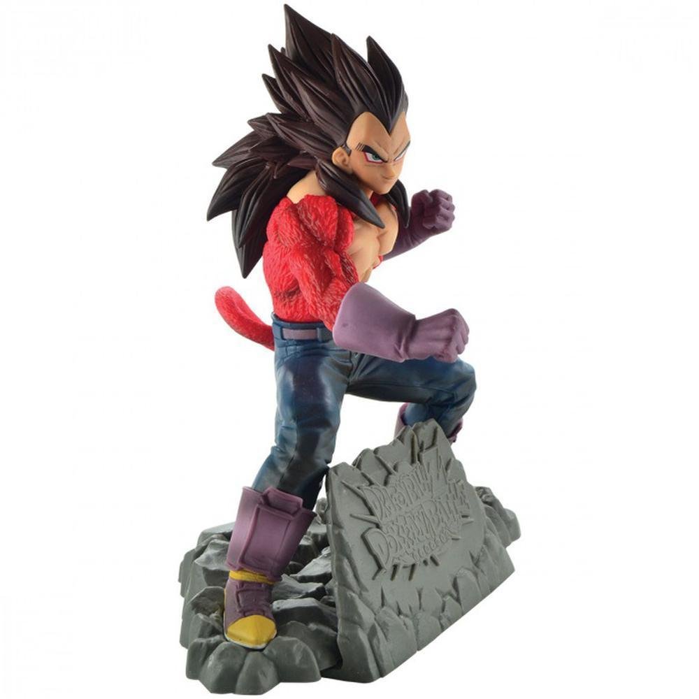 Boneco Dragon Ball Z Goku Super Sayajin 4 Dokkan Battle Anniversary  (Diorama) - Bandai