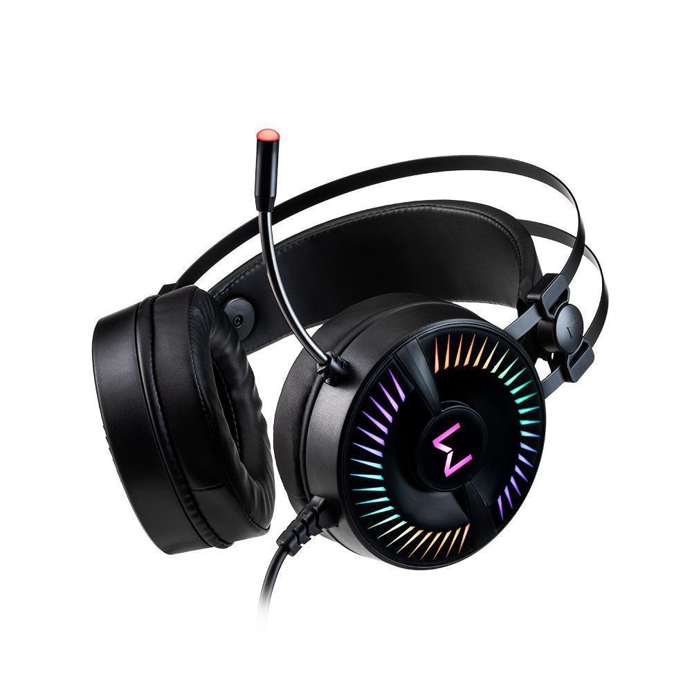Imagem 4 de 5 do produto Headset Gamer Warrior Flamma, RGB, Drivers 50mm - PH306