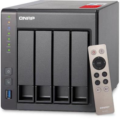 Servidor De Dados Nas Intel Quad-Core 2.0Ghz 8Gb - 4 Baias Sem Disco - Ts-451+-8G..