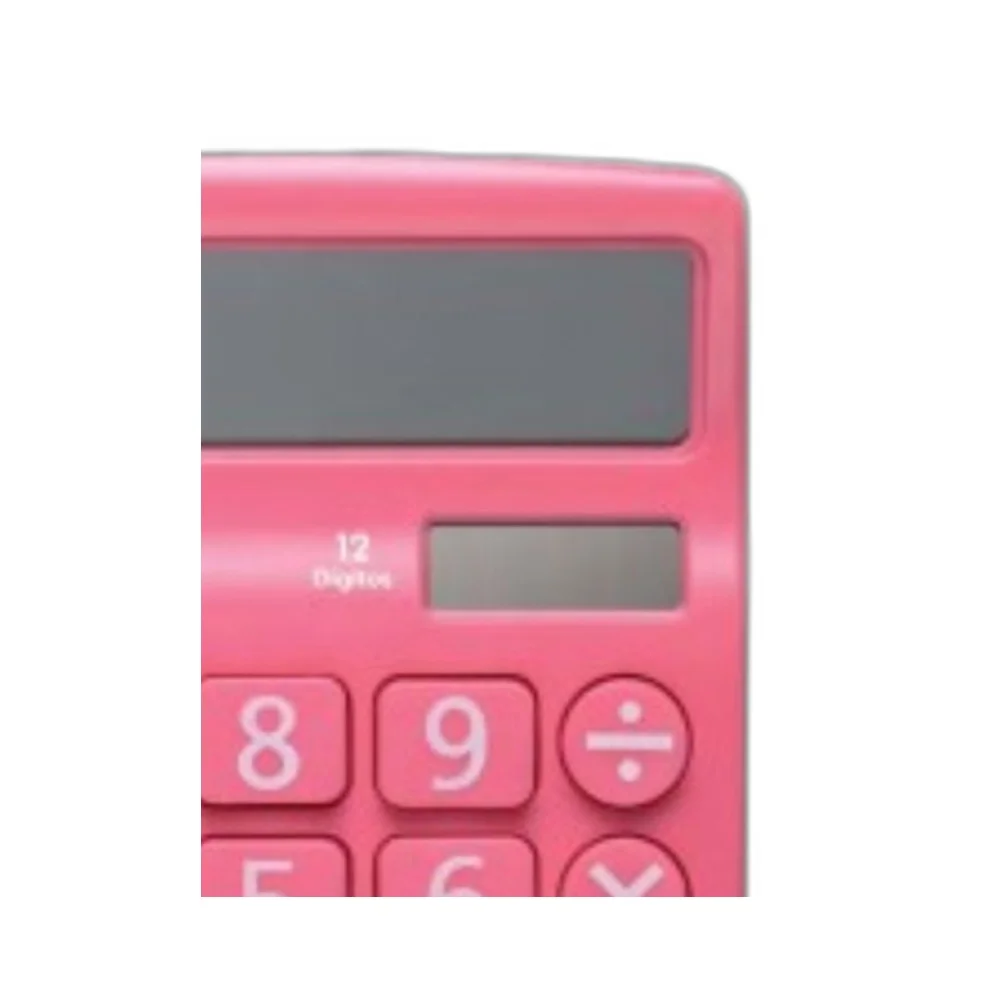 Imagem 2 de 3 do produto Calculadora De Mesa, 12 Dígitos, Mv-4130, Rosa