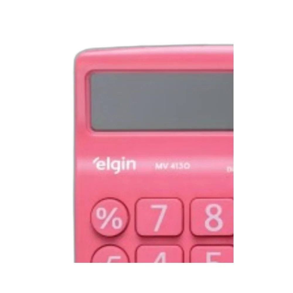 Imagem 3 de 3 do produto Calculadora De Mesa, 12 Dígitos, Mv-4130, Rosa