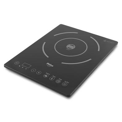 O Cooktop De Indução Philco Smart Chef PCT01 aquece por indução, ou seja, aquece através da transferência do calor gerada pela superfície do cooktop q