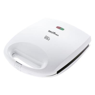Muitas delícias preparadas no seu grill e sanduicheira britânia super grill 3. Prático e rápido, prepara até 4 sanduíches por vez, ideal para qualquer