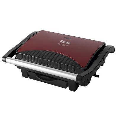 Prepare até 2 sanduíches de uma vez só! Grelhar hambúrgueres, carnes, peixes e vegetais também fica fácil, prático e rápido com a Sanduicheira e Grill