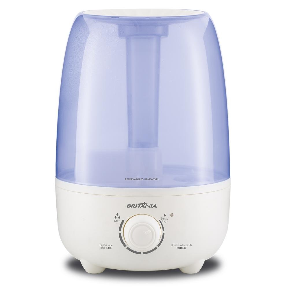 Umidificador Britânia BUD04B, Ultrassônico, 4.8L, Bivolt, Portátil