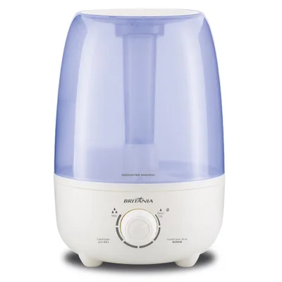 Umidificador Britânia BUD04B, Ultrassônico, 4.8L, Bivolt, Portátil