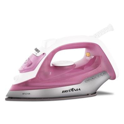 Ferro a Vapor Britânia, Rosa, Antiaderente, 127V - BFV210R..