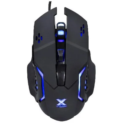 Mouse Vinik Gamer Vx Gaming Galatica, 2400 Dpi, Led Azul