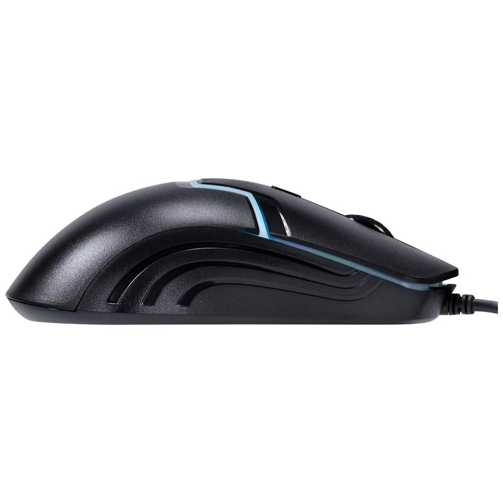 Kit Gamer HP GK1100, com Mouse 1600DPI, Óptico Infravermelho, + Teclado LED Azul, ABNT, Anti-Ghosting, Preto - view 2