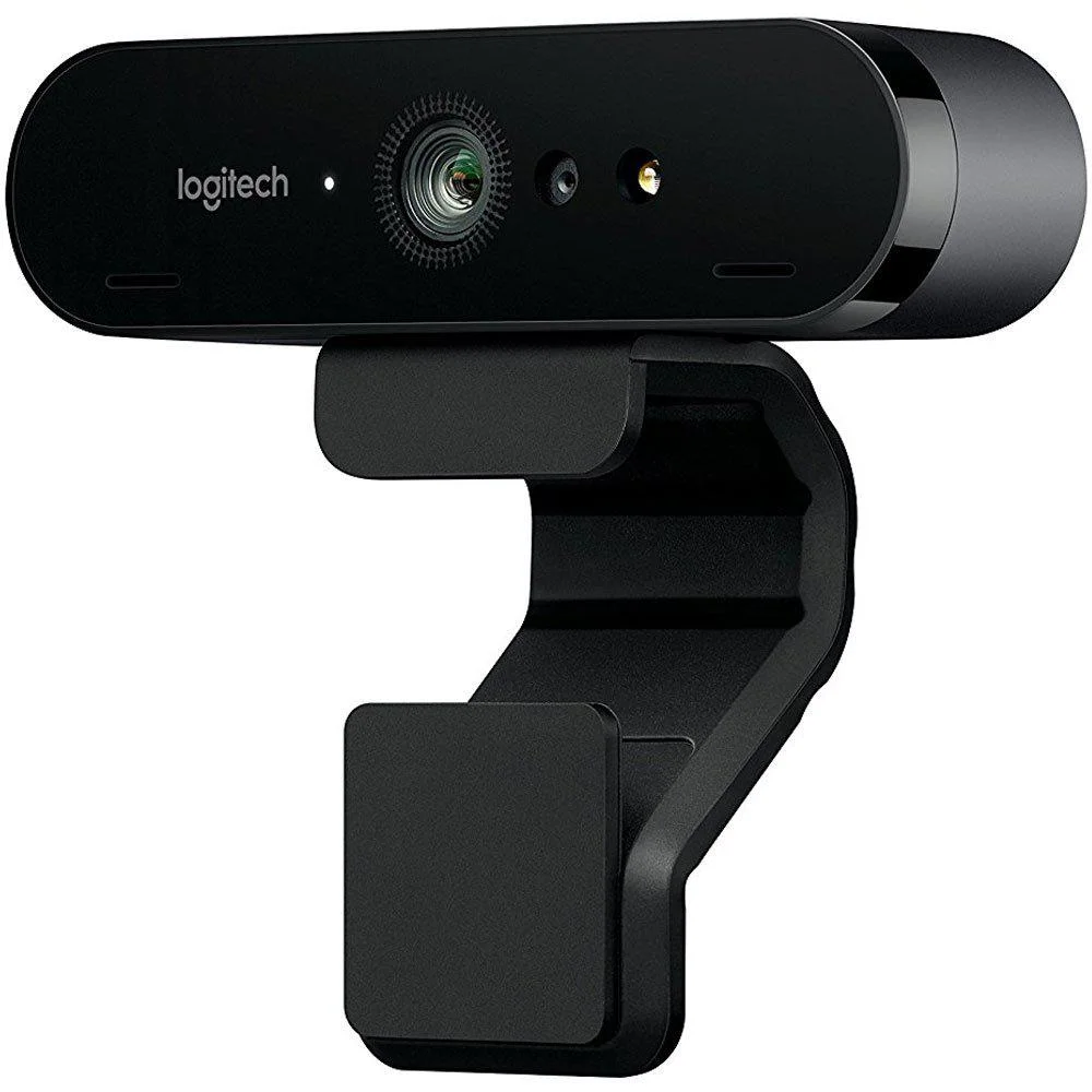 Webcam Logitech Brio, 4K Pro Ultra HD Tecnologia HDR, Windows Hello RightLight 3 - 960-001105