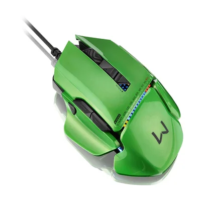 Mouse Gamer Warrior Armor 8200 DPI, Personalizável - MO247