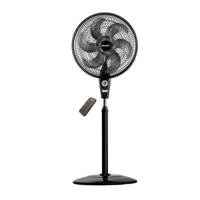 Ventilador De Coluna Mallory Air Timer Ts+ 40cm, 6 Pás, 3 Velocidades, 127V, Preto E Grafite - B9440099