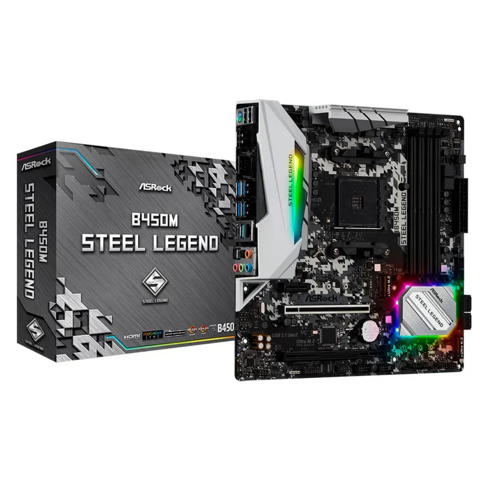 B450 Steel Legend＋Ryzen 7 2700 PlacaMe ASRock B450M Steel Legend KaBuM
