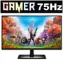 Monitor HQ 19.5 LED Widescreen, 75hz, HDMI, VESA, Ajuste de Inclinação, Preto - 19.5HQ-LED