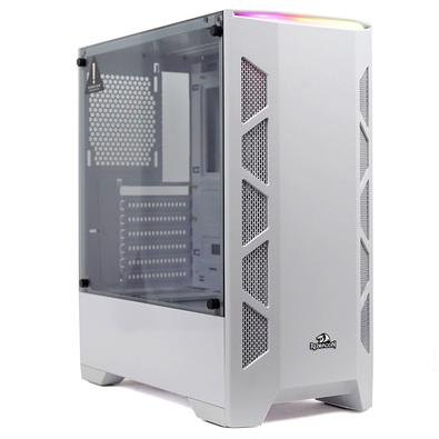 Gabinete Gamer Redragon Starscream Branco ATX Lateral de Vidro Temperado Mid Tower Sem Fan - GC-610W.