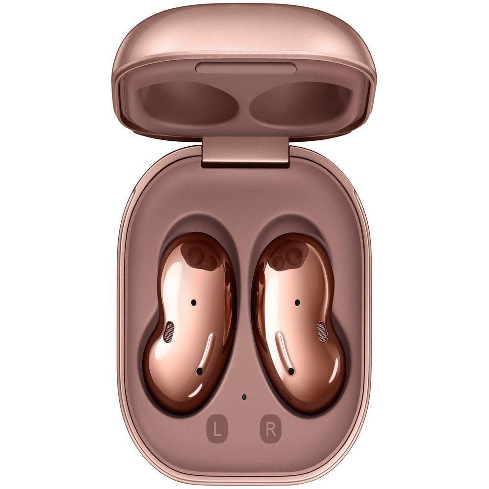 Galaxy Buds Live Mystic Bronze SM-R180N… Fone de Ouvido Bluetooth Samsung Galaxy Buds Live