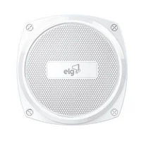 CARREGADOR DE MESA ELG WQ1WH WIRELESS PARA DISPOSITIVOS COM TECNOLOGIA QI BRANCO