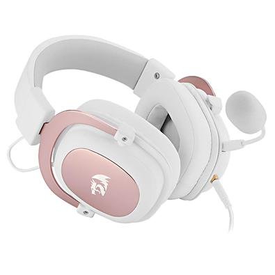 Headset Gamer Redragon Zeus 2 Sakura Edition 7.1, P2, Com Microfone PC e  Consoles PS4/Xbox - H510W | KaBuM!