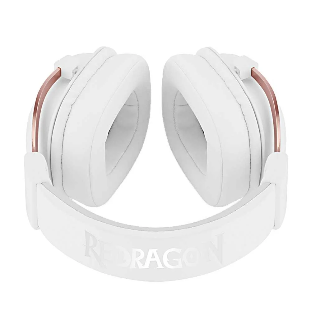 Imagem 3 de 5 do produto Headset Gamer Redragon Zeus 2 Sakura Edition 7.1, P2, Com Microfone PC e Consoles PS4/Xbox - H510W