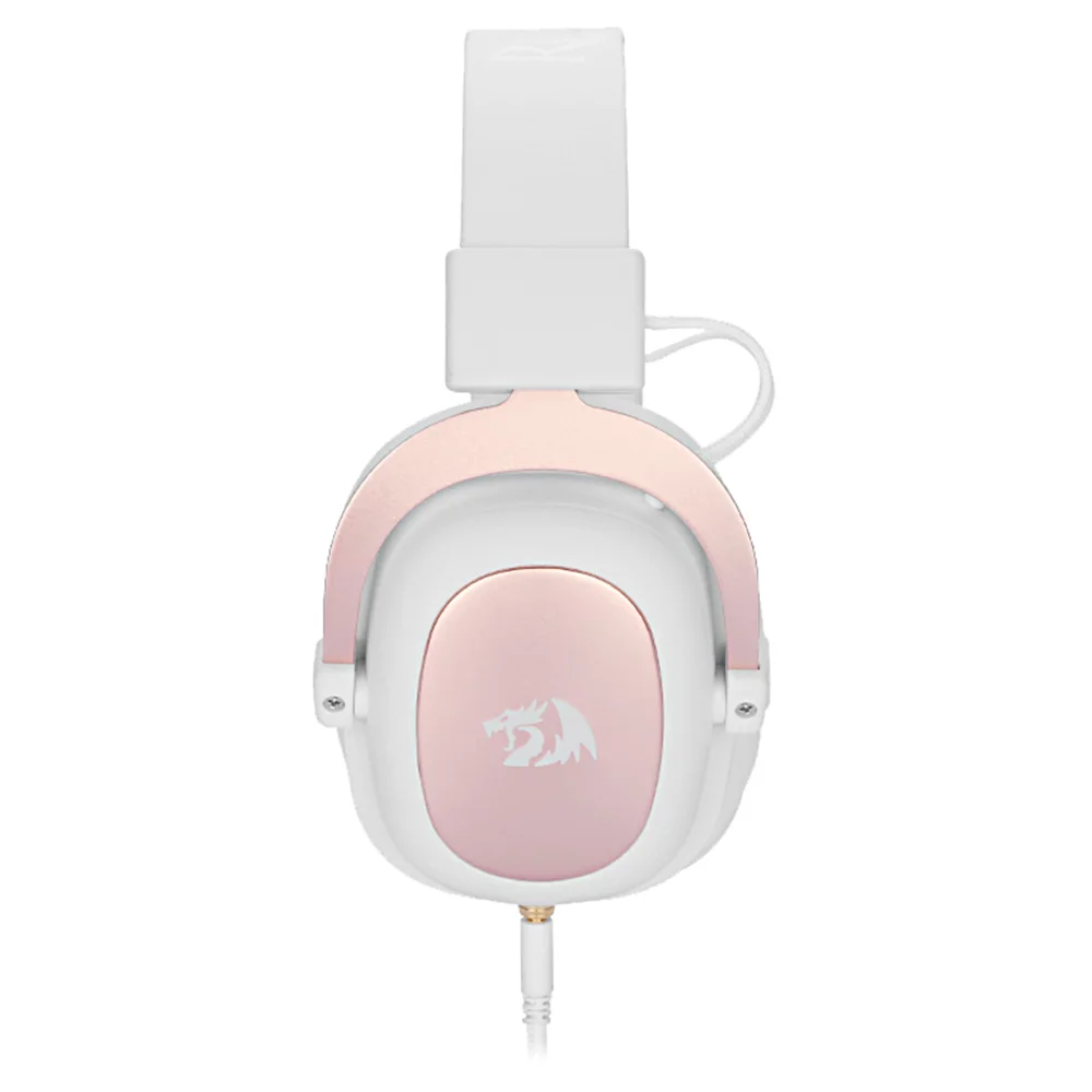 Imagem 4 de 5 do produto Headset Gamer Redragon Zeus 2 Sakura Edition 7.1, P2, Com Microfone PC e Consoles PS4/Xbox - H510W