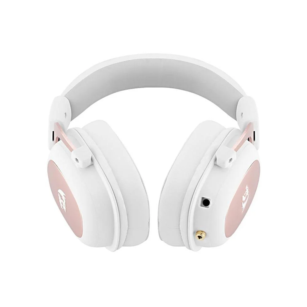 Imagem 5 de 5 do produto Headset Gamer Redragon Zeus 2 Sakura Edition 7.1, P2, Com Microfone PC e Consoles PS4/Xbox - H510W