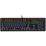 Teclado Mecânico Gamer HP Gk100, RGB, ABNT2