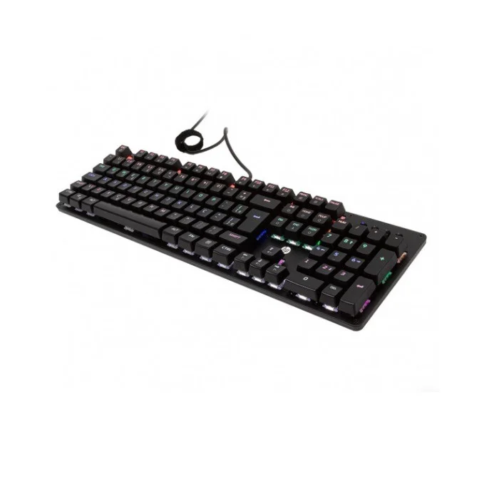 Teclado Mecânico Gamer HP Gk100, RGB, ABNT2 Teclado Mecânico Gamer HP Gk100, RGB, ABNT2