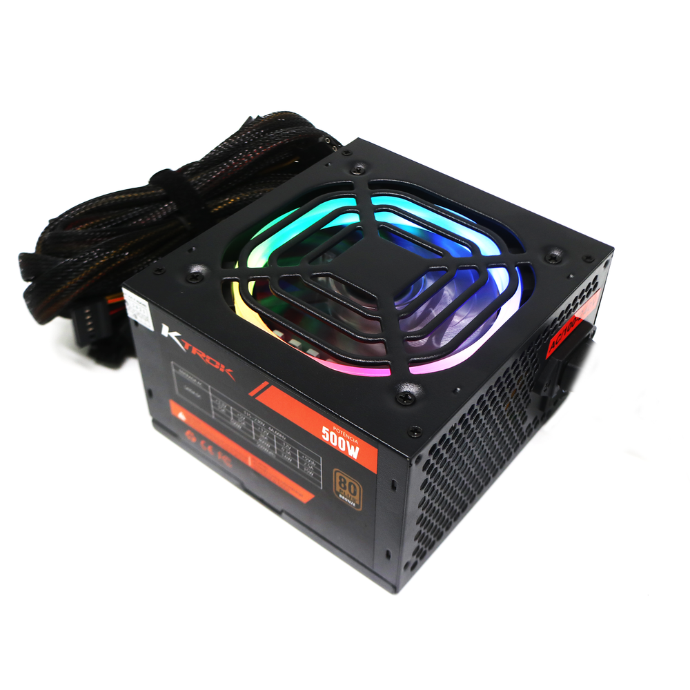 Fonte Gamer ATX Gamemax GM550 550W 80 Plus Bronze PFC Ativo