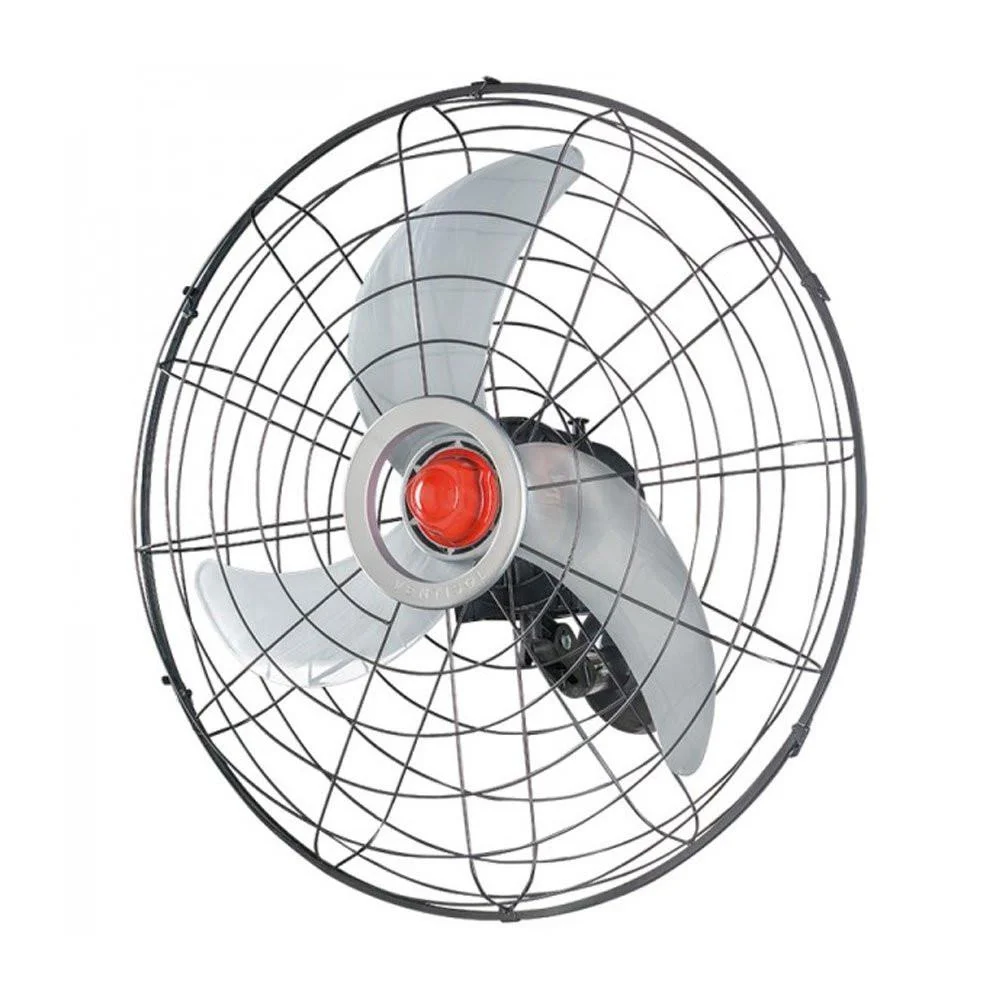 Imagem 2 de 4 do produto Ventilador de Parede Ventisol Industrial, 3 Pás, 230W, Bivolt, Preto e Prata