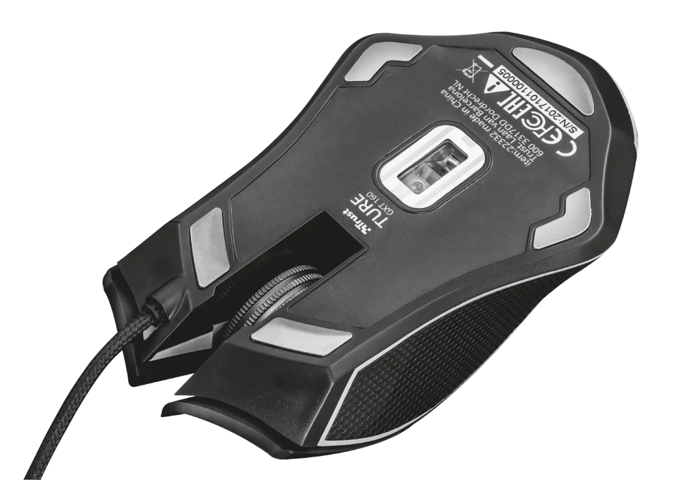 Imagem 5 de 5 do produto Mouse Gamer Trust Ture GXT 160, RGB, 4000 DPI, com fio