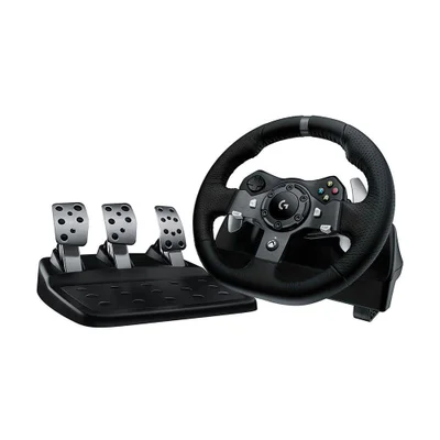 Volante Logitech Driving Force G920, Plataforma Compatível Xbox One e PC, Rotação 900Graus - 941-000122