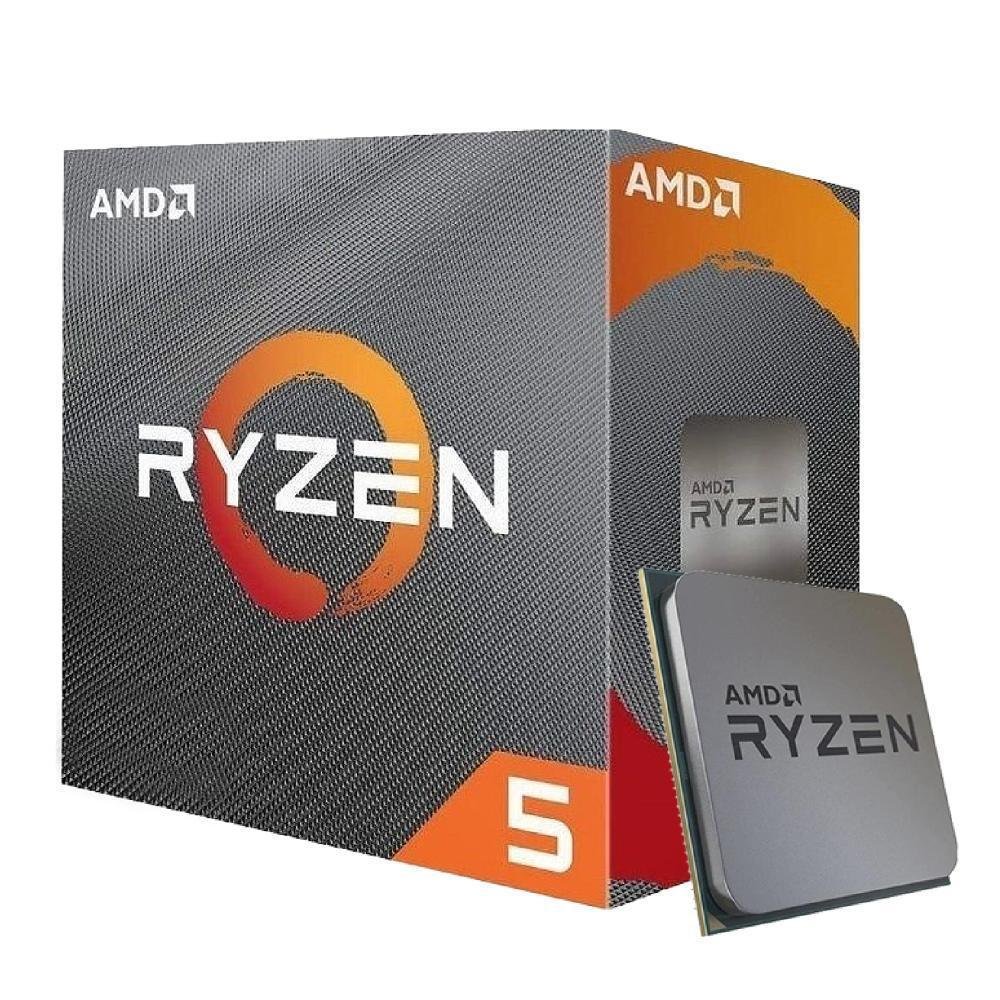 Kit - Placa Mãe ASUS B450M + Processador AMD Ryzen 5 | KaBuM!