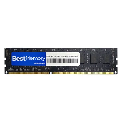 Memória Best Memory, 8GB, 1600MHz, DDR3, Para PC - BT D3 8G1600V