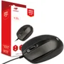 Mouse C3Tech, USB, 1000 DPI, Preto - MS-30BK