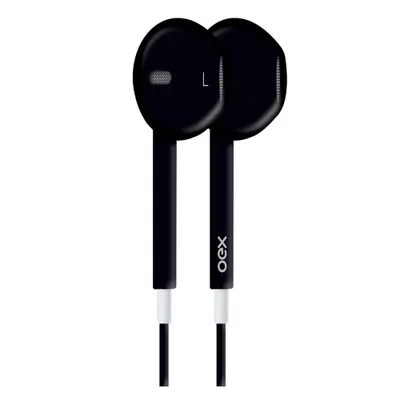 Fone C/microfone Oex Colormood, Preto - FN204