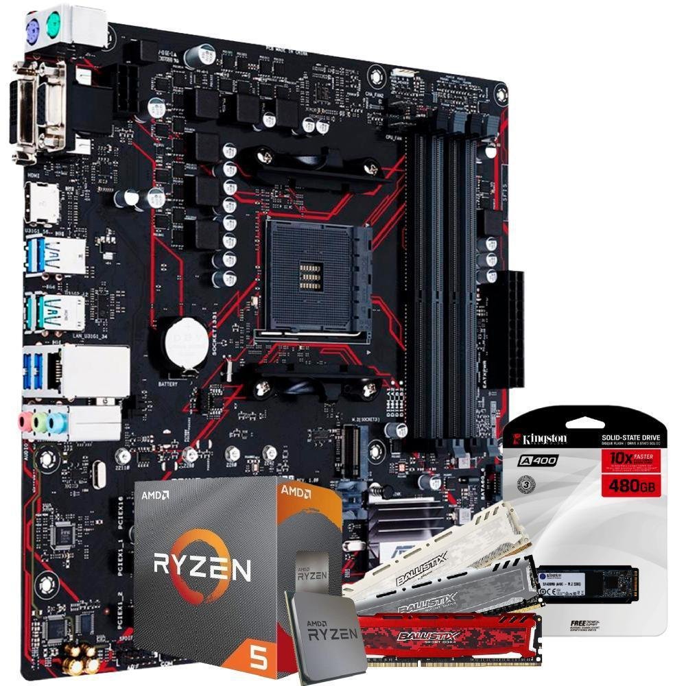 Kit Upgrade Skill Placa M E Asus B M Gaming Br Amd Ryzen G