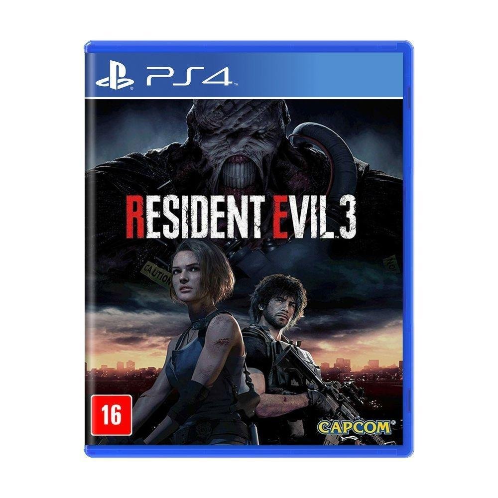 Jogo Resident Evil 3 - Playstation 4 - Capcom