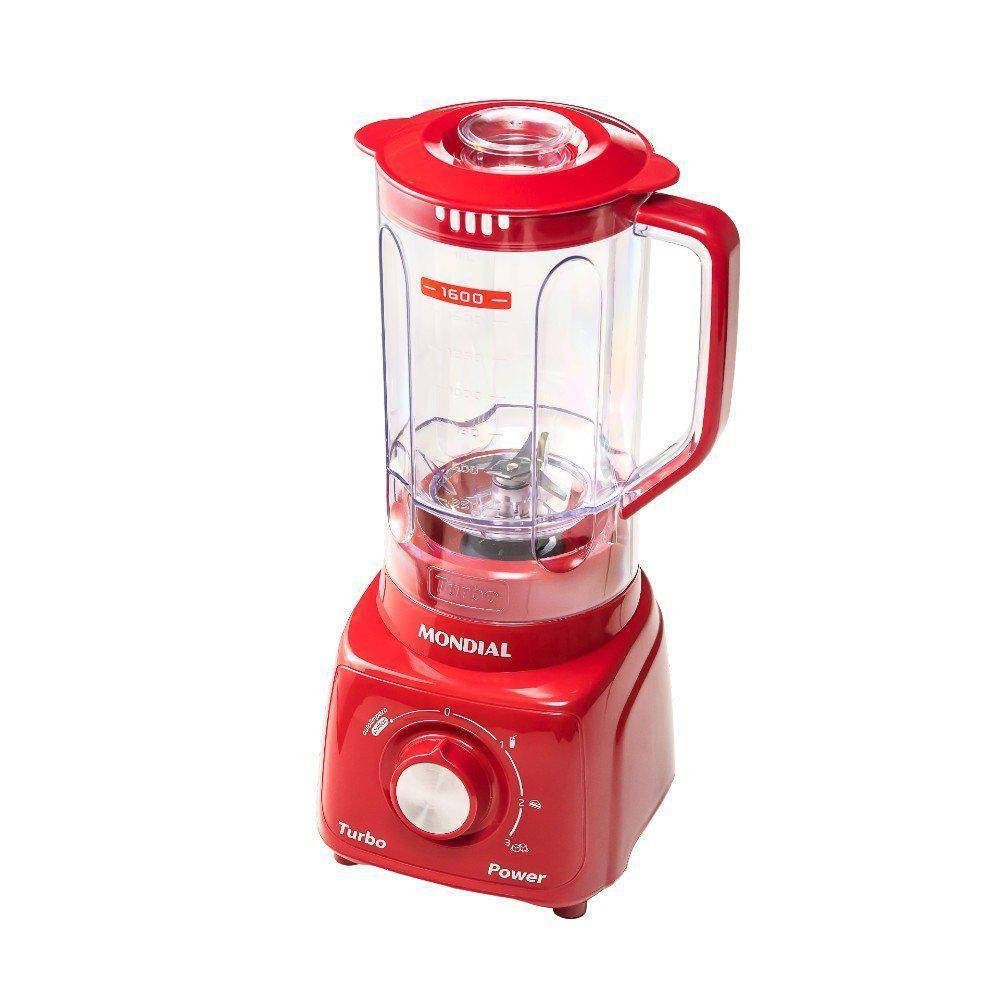 Imagem 5 de 5 do produto Liq Mondial L99 Turbo Filtro 3v. 500w - 1528-06  Vermelho  220 Volts