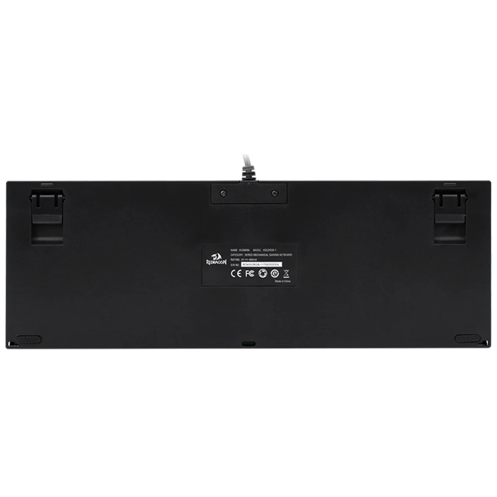 Imagem 4 de 5 do produto Teclado Mecânico Gamer Redragon Kumara, RGB, Switch Brown, Anti-Ghosting, ABNT2 - K552RGB-1