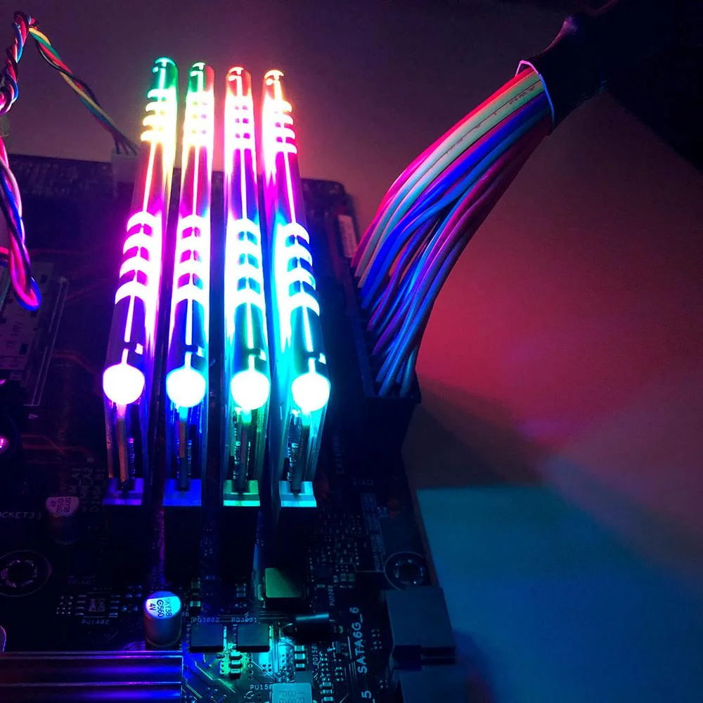 Imagem 3 de 5 do produto Memória Ram Best Memory Value 16gb Ddr4 3200mhz Para Computador Desktop PC Upgrade Alta Performance