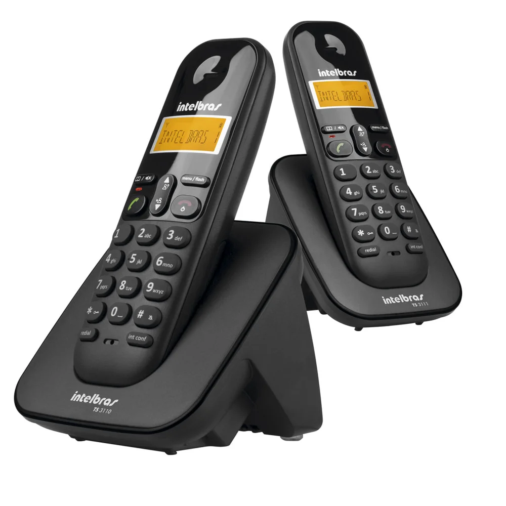 Imagem 3 de 5 do produto Telefone Sem Fio Intelbras TS 3112 C/ 1 Ramal, Ident. Chamadas - 4123102.