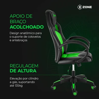 Cadeira Gamer Xzone Até 135Kg KaBuM