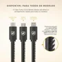 Cabo Gorila Shield Turbo Militar, 1.5 M, Type C / Tipo C / USB C