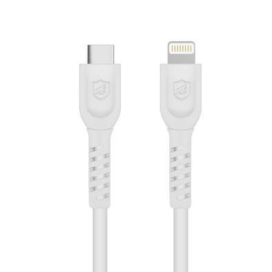 Cabo Dual Shock Lightning / Type C Branco - 1,2m (MFI Homologado) - GShield